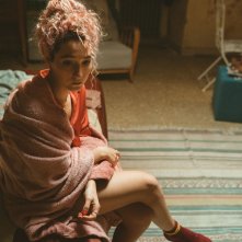 State a casa: Giordana Faggiano durante una scena del film