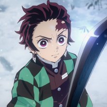 Demon Slayer - Il treno Mugen: una scena del film anime