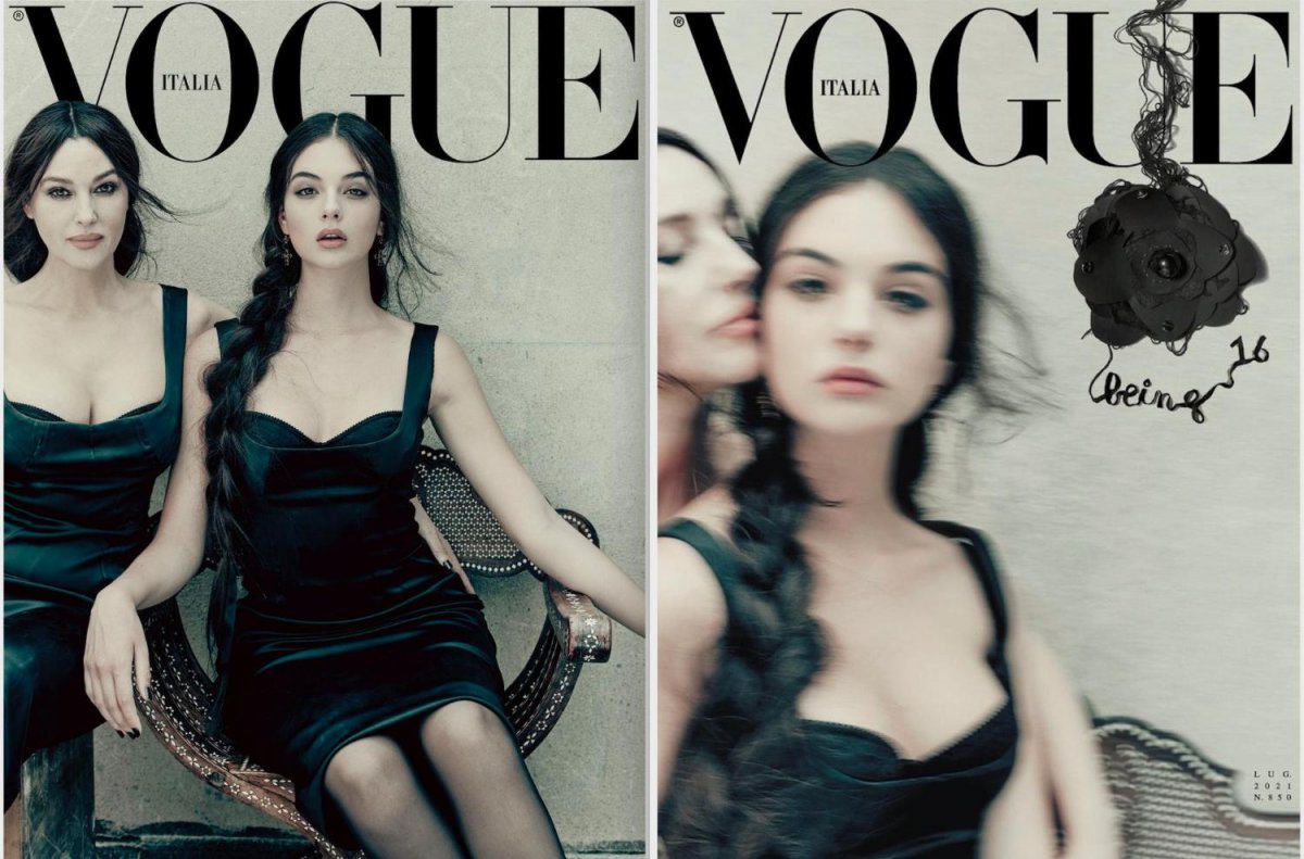 Monica Bellucci e sua figlia Deva Cassel sulla cover di Vogue Italia (FOTO)  - Movieplayer.it