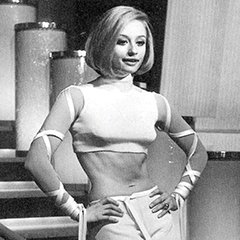 Raffaella Carrà con l'ombelico scoperto nella sigla di Canzonissima del 1970