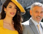 George Clooney e sua moglie Amal festeggiano il 4 luglio sul Lago di Como