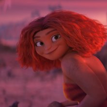 I Croods 2 - Una nuova Era: il personaggio di Emma Stone in una scena del film
