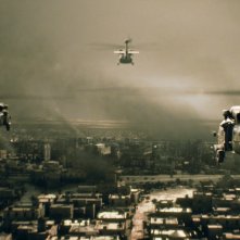 Resident Evil: Infinite Darkness, una scena di guerra della serie anime