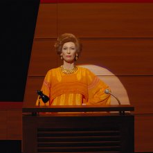 The French Dispatch: Tilda Swinton in una scena del film