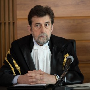 Tre piani: Nanni Moretti in una scena del film