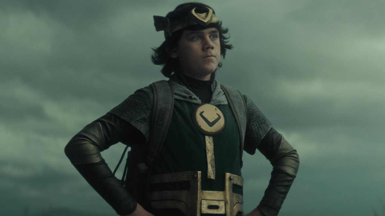Jack Veal con indosso il costume di Loki