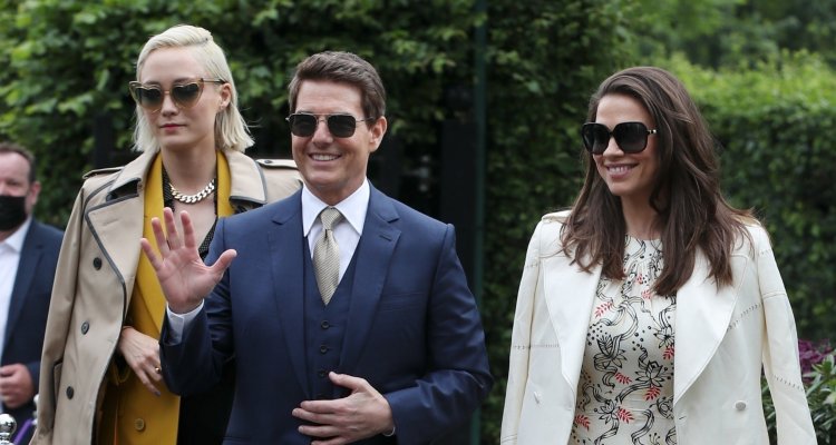 Tom Cruise a Wimbledon per la finale dei singolari ...