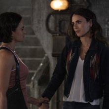 Fast & Furious 9 - The Fast Saga: Jordana Brewster, Michelle Rodriguez in una scena del film