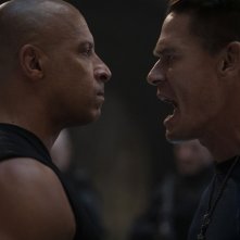 Fast & Furious 9 - The Fast Saga: Vin Diesel e John Cena in una scena del film