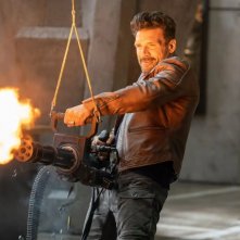 Boss Level: Frank Grillo in una sequenza