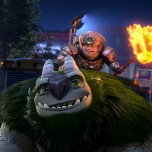 Trollhunters: L'ascesa dei Titani, una sequenza del film