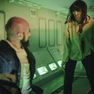 Blood Red Sky: Peri Baumeister in un momento del film