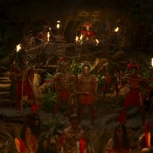 Jungle Cruise: una scena del film