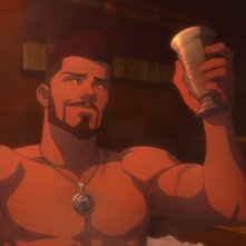 The Witcher: Nightmare of the Wolf, un'immagine di Vesemir