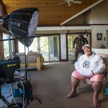 Giganti - Le leggende Hawaiane del Sumo: un'immagine dal set della docu-serie