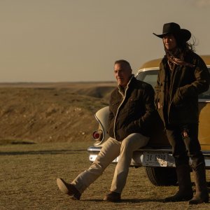 Uno di noi: Kevin Costner durante una scena del film