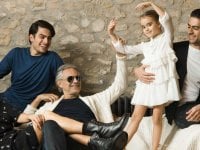 Chi sono i figli di Andrea Bocelli, Amos, Matteo e Virginia