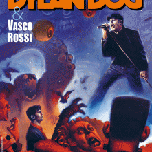 Vasco Rossi: la cover del fumetto di Dylan Dog Albachiara