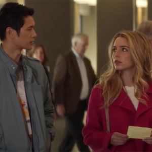 All My Life: Harry Shum Jr., Jessica Rothe durante una scena del film