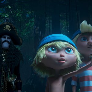 Capitan Sciabola e il Diamante Magico: una scena