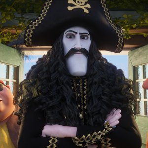 Capitan Sciabola e il Diamante Magico: una scena del film animato