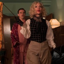 Mia moglie è un fantasma: Leslie Mann, Dan Stevens in una scena del film