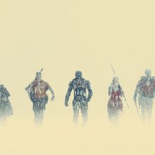 The Suicide Squad: Missione Suicida, Idris Elba e James Gunn in una foto dal set