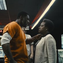 The Suicide Squad: Missione Suicida, una scena con Idris Elba e Viola Davis