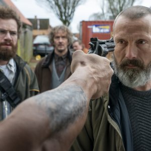 Riders of Justice: Mads Mikkelsen in una scena del film