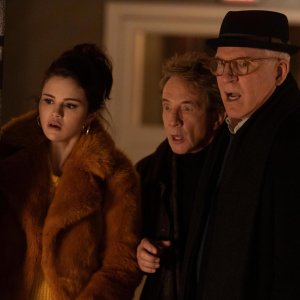 Only Murders in the Building: i protagonisti in una scena
