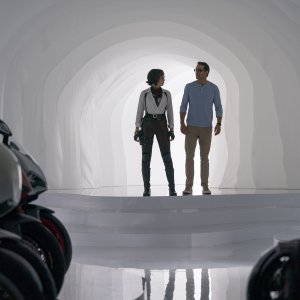 Free Guy - Eroe per gioco: Jodie Comer e Ryan Reynolds in un'immagine