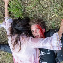 Il Mostro della Cripta: un'immagine cruenta del film