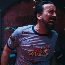 Willy's Wonderland: Nicolas Cage in una scena del film