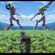 Evangelion: 3.0+1.0 Thrice Upon a Time: una scena dell'anime