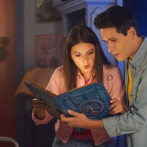 Me Contro Te Il Film - Il mistero della Scuola Incantata: Sofia Scalia e Luigi Calagna in una scena
