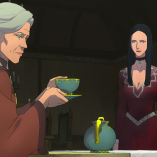 The Witcher: Nightmare of the Wolf, un'immagine del film d'animazioe