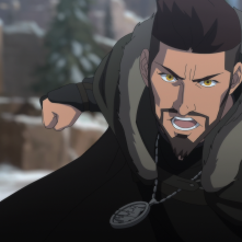 The Witcher: Nightmare of the Wolf, una scena del film