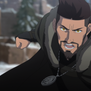 The Witcher: Nightmare of the Wolf, una scena del film