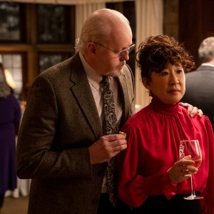 La direttrice: David Morse e Sandra Oh in una scena