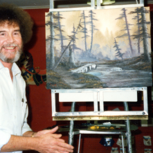 Bob Ross: arte, tradimento e avidità, una foto di Bob Ross