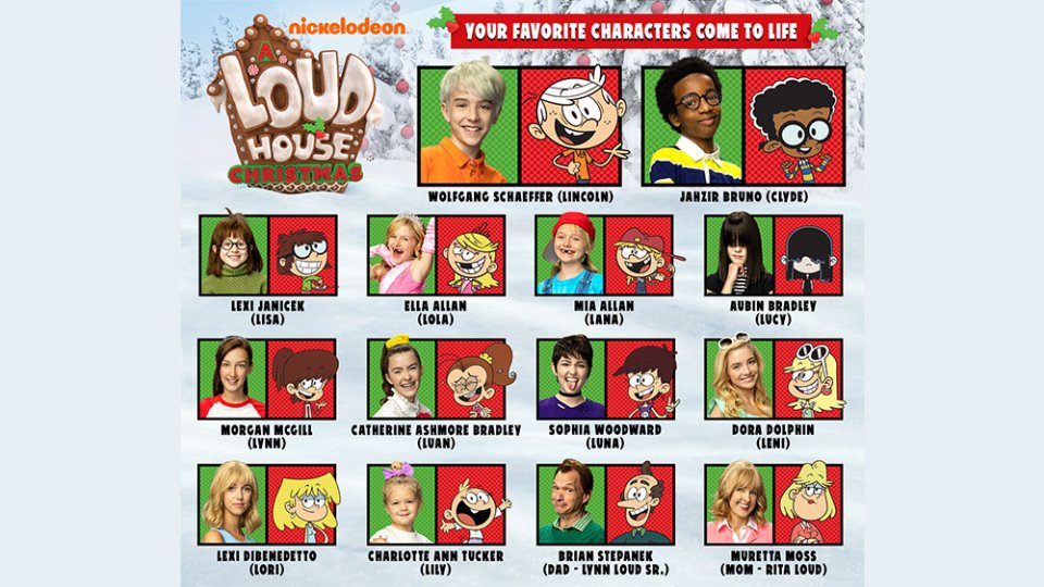 Nickelodeon Loud House Cast
