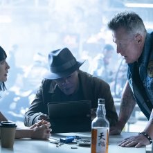 The Protégé: Maggie Q, Samuel L. Jackson e Robert Patrick in una scena del film