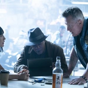 The Protégé: Maggie Q, Samuel L. Jackson e Robert Patrick in una scena del film