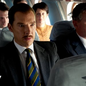 L'ombra delle spie: Benedict Cumberbatch in una scena del film