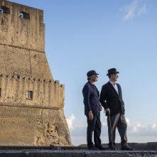 Qui rido io: una foto dal set