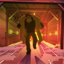 Q-Force: una scena della serie animata