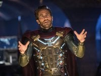 Jake Gyllenhaal si imbatte in un cosplayer vestito come Mysterio a Venezia (FOTO)