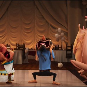 Hotel Transylvania - Uno scambio mostruoso: una scena del film d'animazione