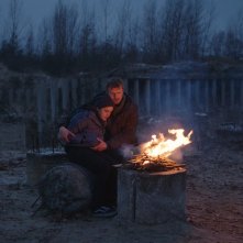 Reflection: Roman Lutskyi durante una scena del film