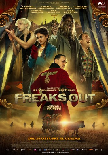 Freaks Out Locandina Finale